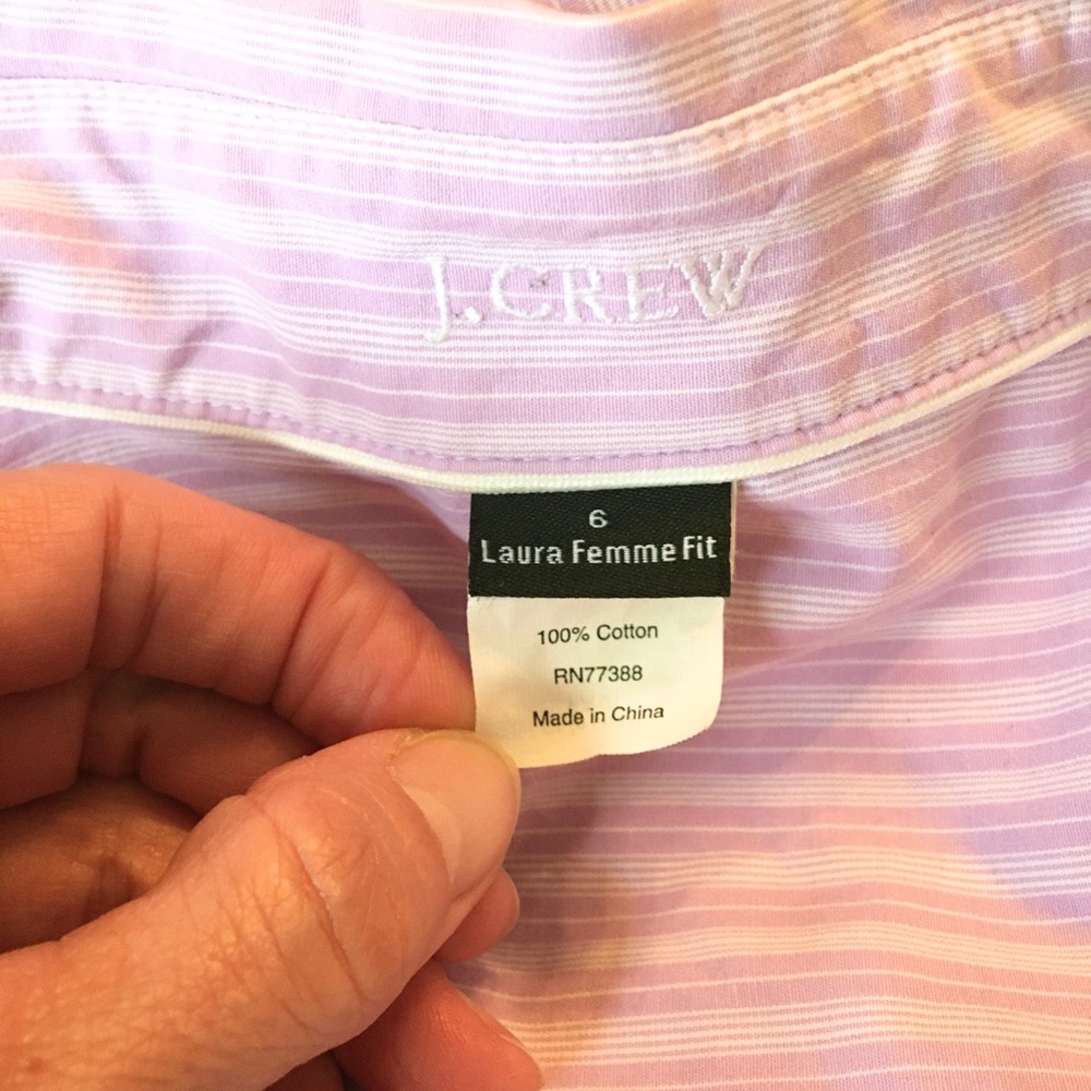 Pretty J. Crew tailored button down shirt! - Picture 6 of 6